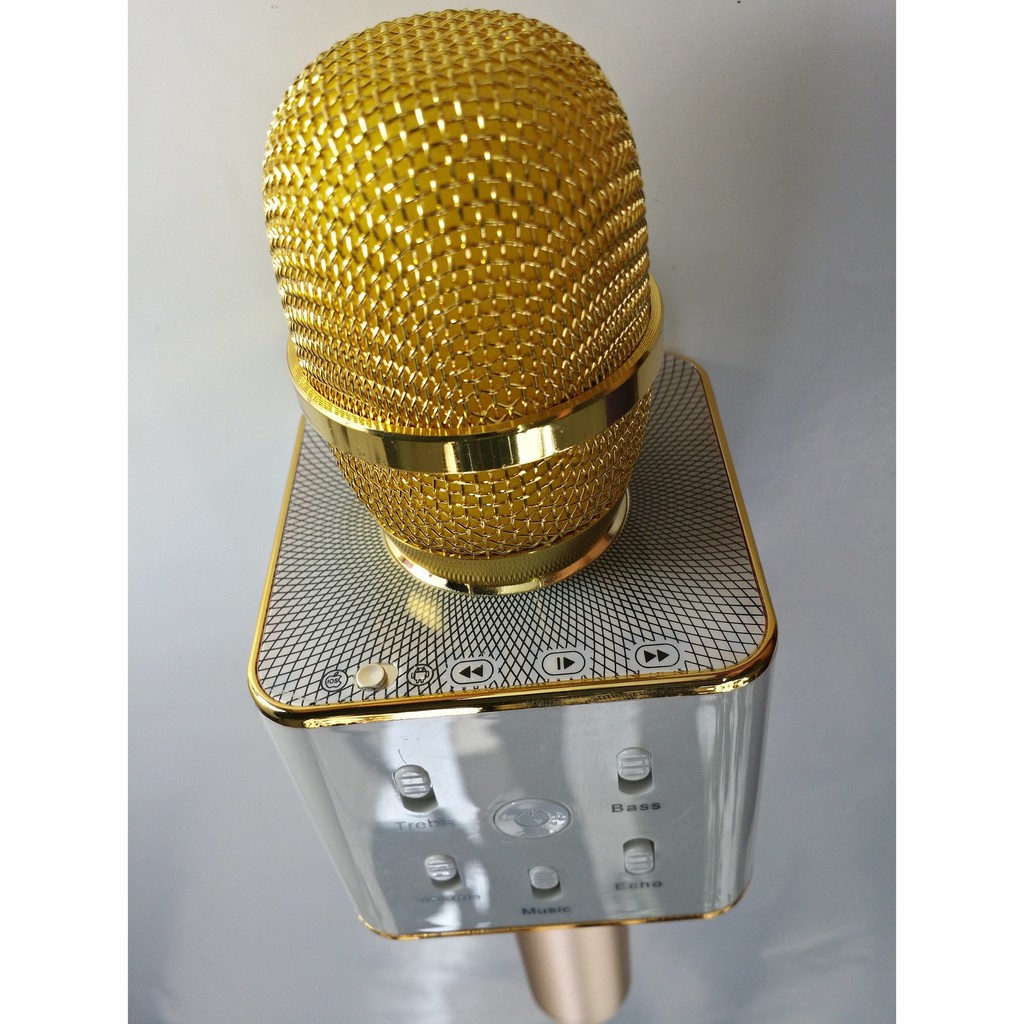 - Micro hát Karaoke Loa Bluetooth Q7 3 in 1