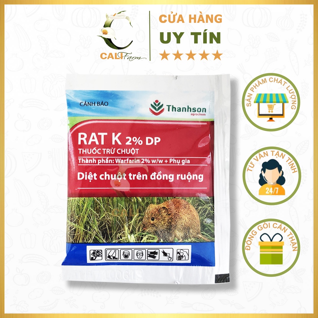 Thuốc diệt chuột Rat K gói 10g