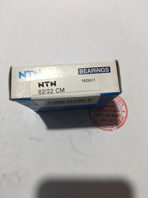 Bạc đạn, vòng bi Nhật NTN 62/22 CM
