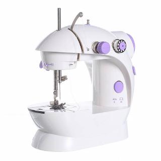 【CZK】Original Portable Mini Sewing Machine 4 in 1 Dual Speed Home Mesin Jahit