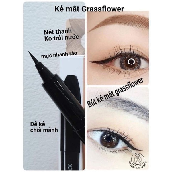 Kẽ mắt nước GRASS Flower eyeliner Hàn Quốc