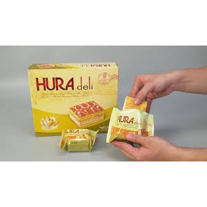 Bánh Hura Deli Cốm Dừa Hộp 12 Chiếc  28g