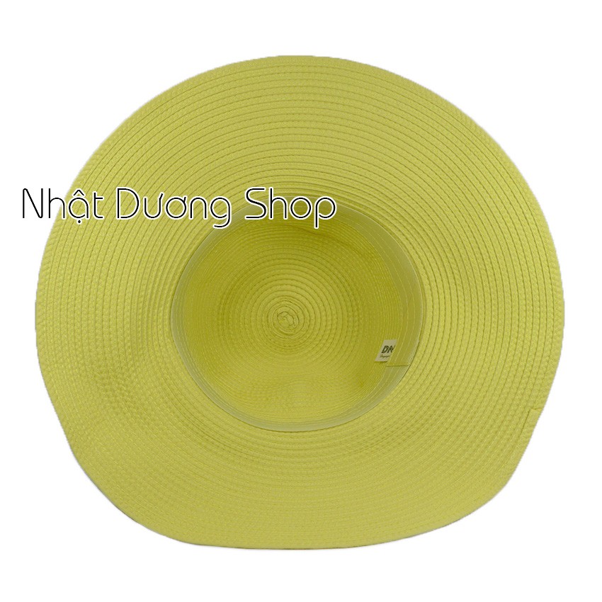 [ FREESHIP ] Nón bo nữ vành rộng 11 cm, vòng đầu 56 cm - chất liệu vải cói đẹp thích hợp cho chị em phụ nữ