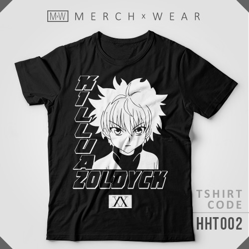 NEW- Áo thun Killua Zoldyck - Hunter x Hunter cực chất