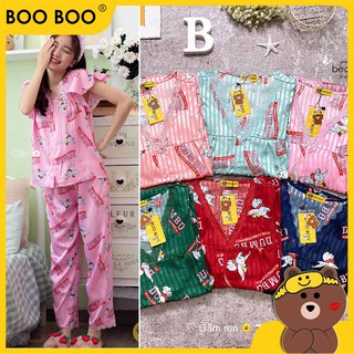 Đồ bộ gấm ren tnqd boo boo mẫu voi dumbo