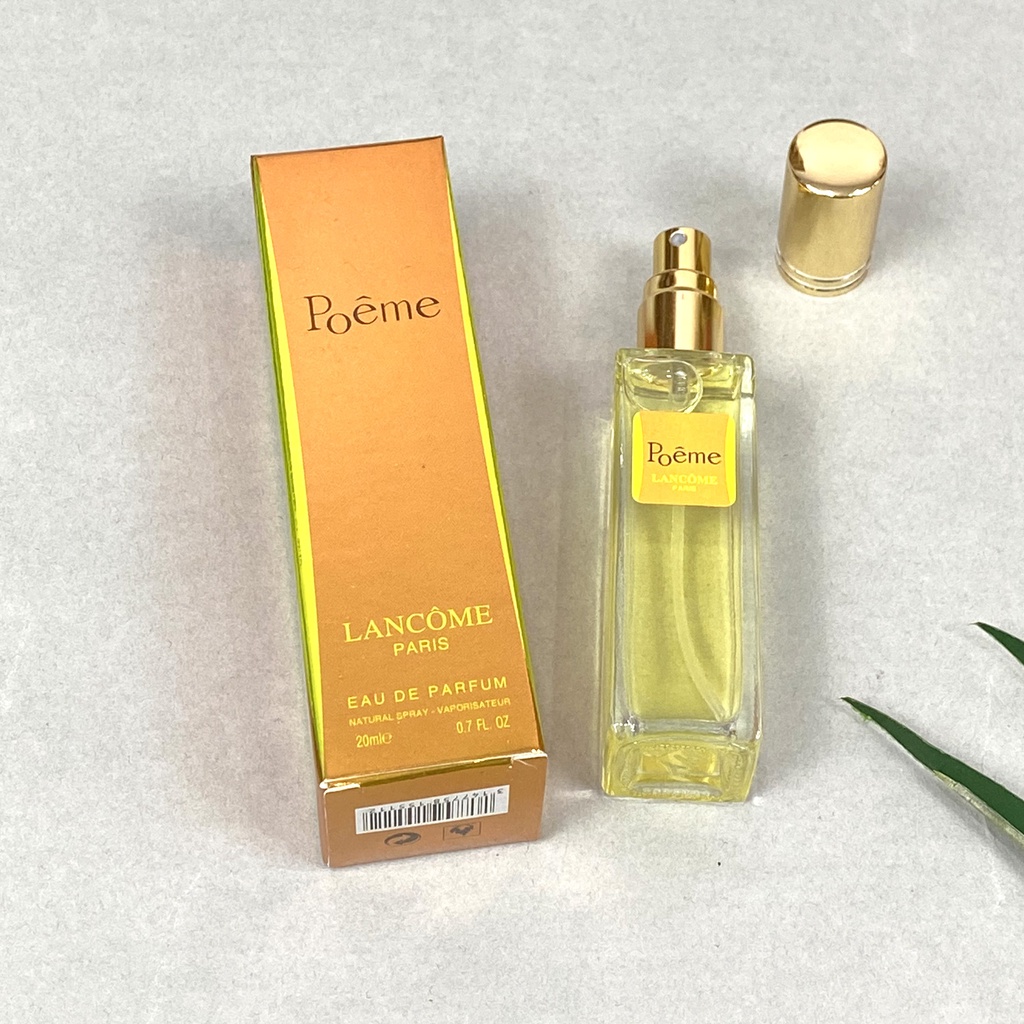 Nước hoa nội địa trung nữ lancome poeme 20ml thơm lâu hương gỗ trầm ấm cá tính