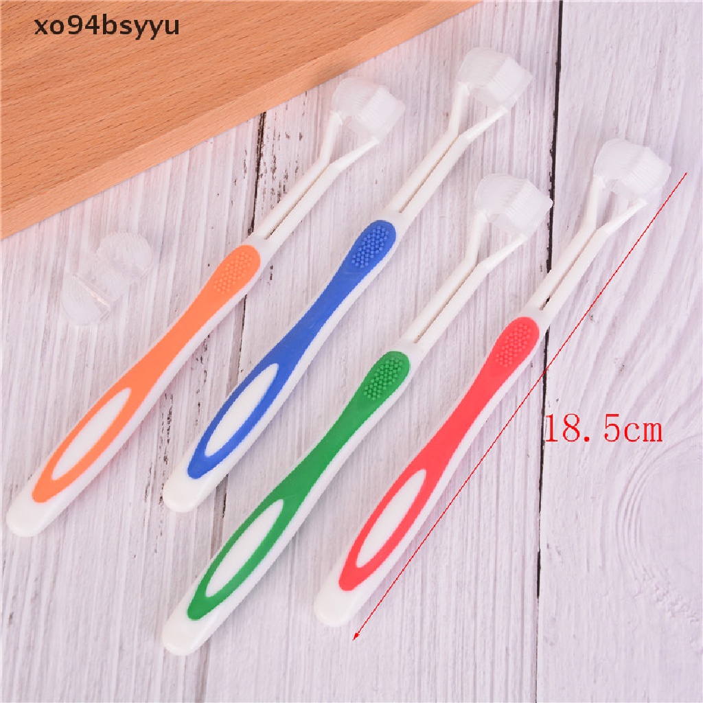 Bàn Chải Đánh Răng Lông Siêu Mịn 3 Mặt 1x Xo94Bsyu Dành Cho Trẻ Em
