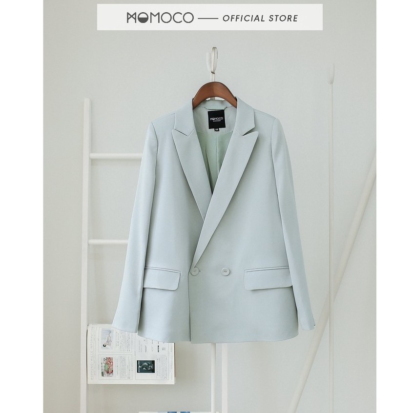 Áo Blazer Nữ Dáng Suông MOMOCO 02 Lớp Trẻ Trung Thanh Lịch M2699 | BigBuy360 - bigbuy360.vn