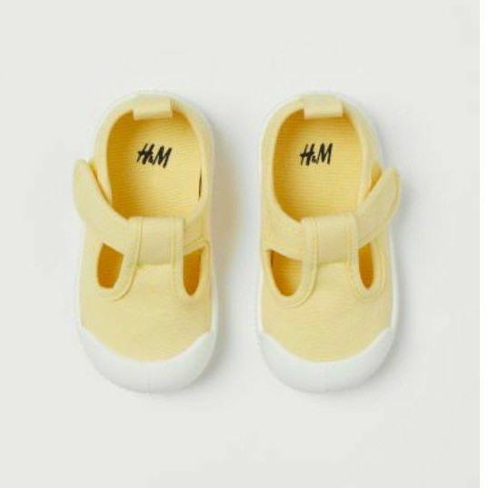 Giày vải H&amp;M chuẩn auth US sz18/19 20/21 cho bé gái