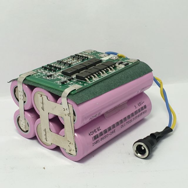 Achun.vn - KHỐI PIN National-3S-12V - 5000mah XẢ 40A DÙNG CELL INR-2600