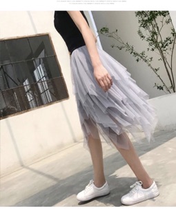 Chân váy đuôi cá tầng công chúa (video)