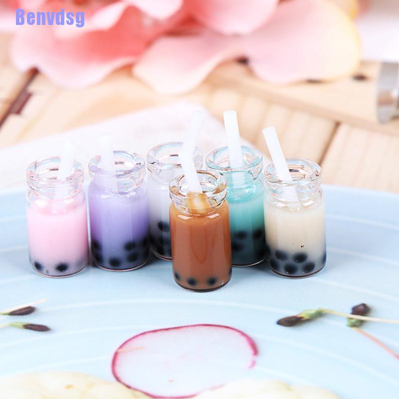 Bộ 3 Ly Trà Sữa Mini Tỉ Lệ 1: 12 Trang Trí Nhà Búp Bê