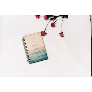 Sổ tay vintage - I choose to be happy