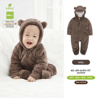 Body liền chân lông Lullaby cho bé (6M - 24M)