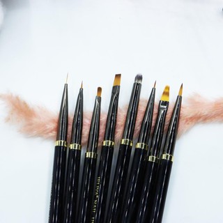 Bộ cọ nail , set cọ nail vẽ móng 8 cây
