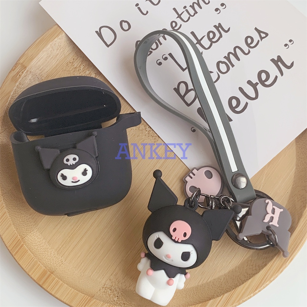 JBL Tune 225 TWS T220 / CLUB PRO+ / Tour 215 / T280 X / Wave 200 Vỏ Bảo Vệ Hộp Sạc Tai Nghe Bằng Silicon Chống Sốc/Thấm Nước Hình Thỏ/Cún Hoạt Hình