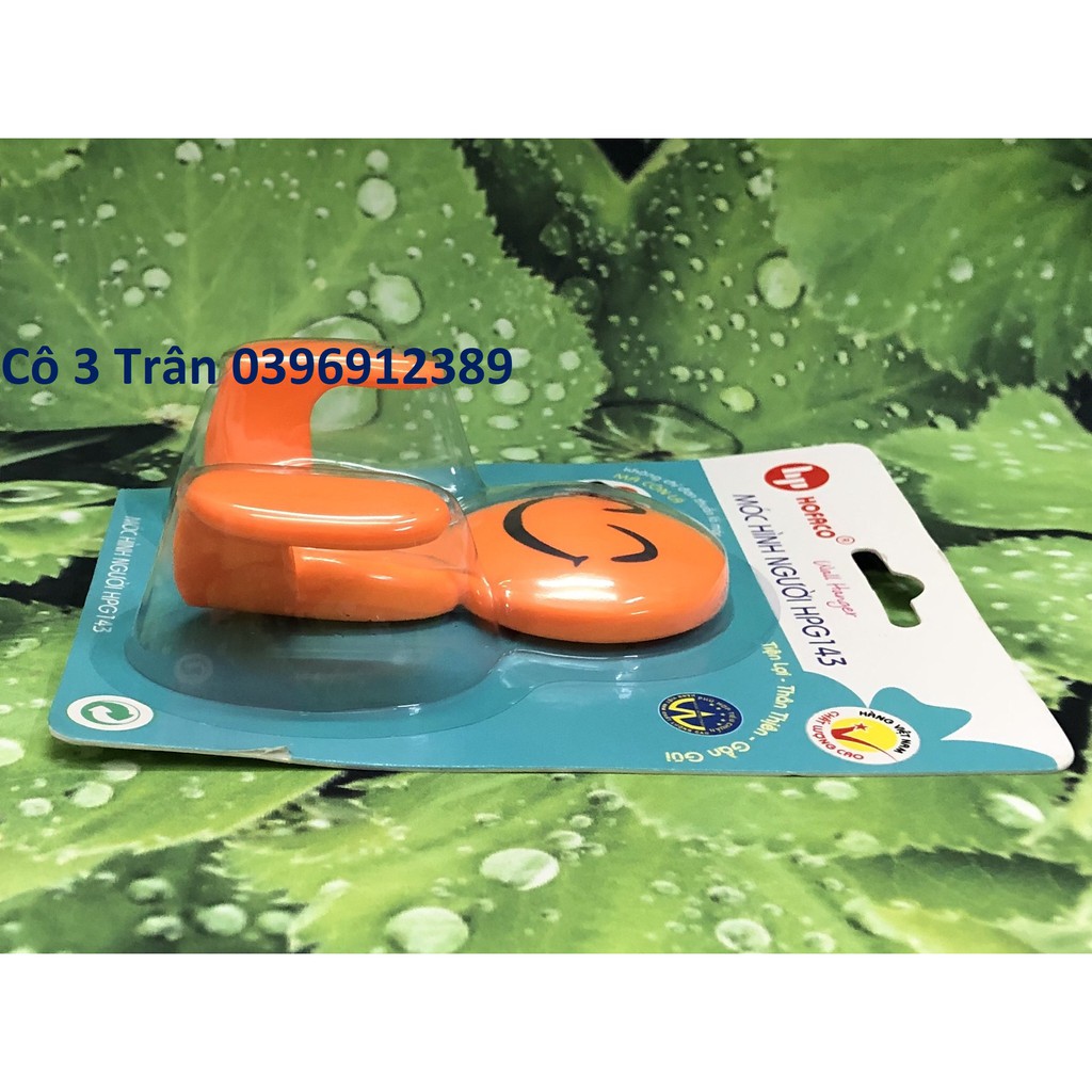 Dụng cụ gác điện thoại tiện lợi - Móc dán tường hình người HPG143 – Móc treo đồ bằng nhựa cao cấp