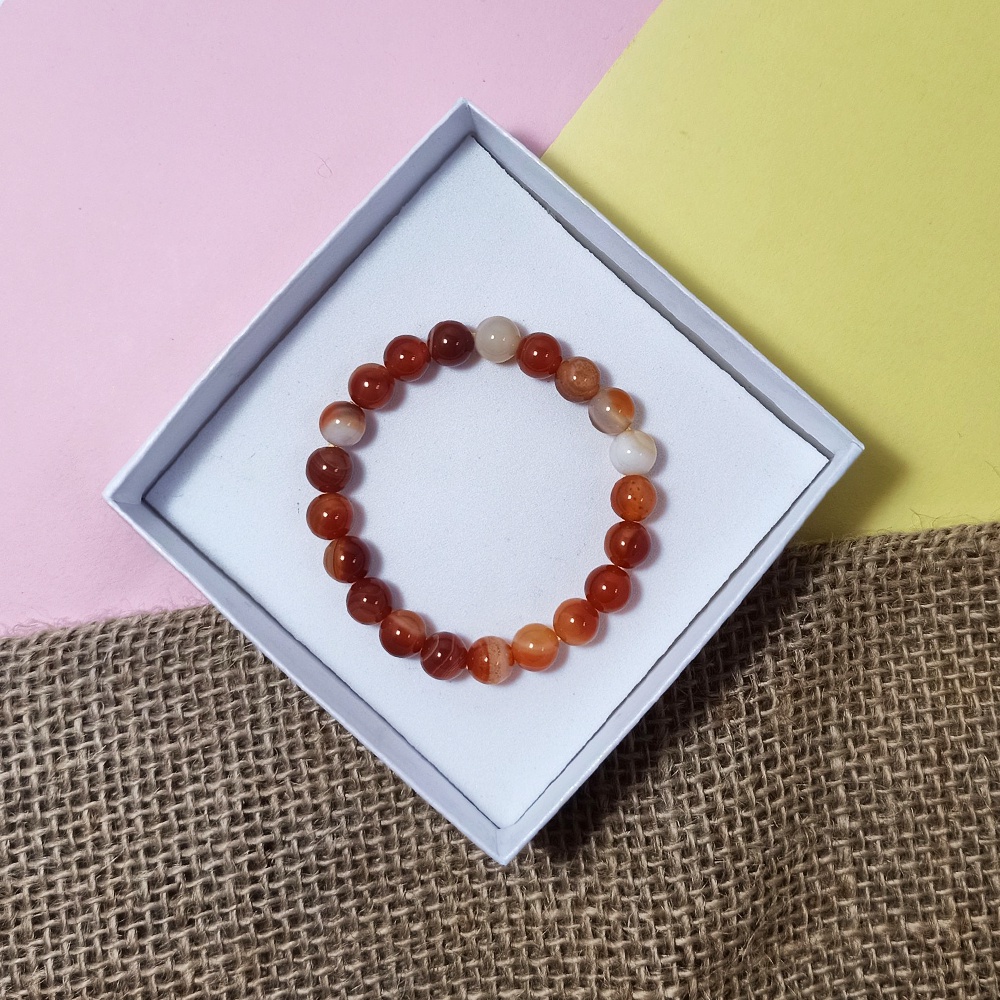 Vòng tay phong thủy may mắn màu đỏ A019, vòng tay nữ hợp mệnh hỏa mệnh thổ - Sunny Jewelry