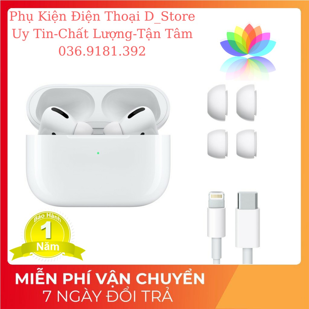 Airpods Pro Tai Nghe Không Dây Bluetooth airpods ,Chống ồn,định vị đổi tên - Bảo Hành 12 Tháng