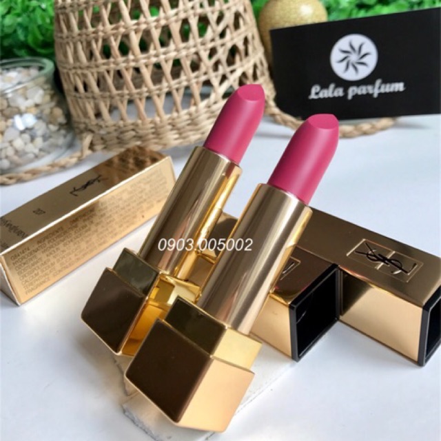 💄Son YSL Pur Couture - 207 Rose Perfecto ( hồng dâu ).Hàng chính hãng của Pháp 💯💯