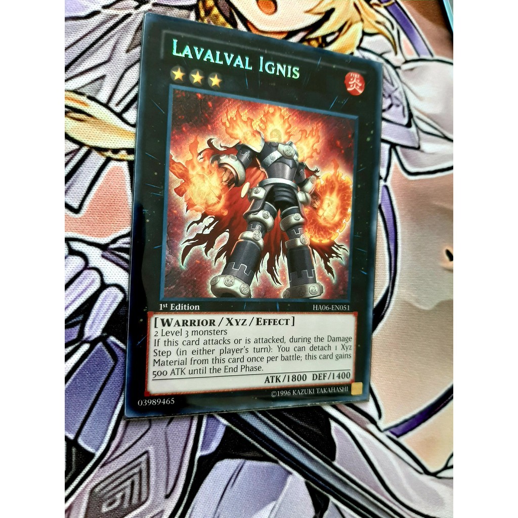 [ Đỗ Lạc Shop ] Thẻ Bài Yugioh Mint90 Monster - Lavalval Ignis - Secret