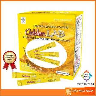 ✅ GOLDEN LAB MEN VI SINH HÀN QUỐC Hộp 60 gói