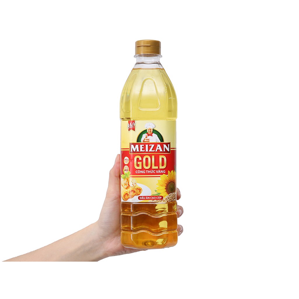 Dầu Ăn Mezan Gold/ Mezan Đậu Nành chai 1 Lít