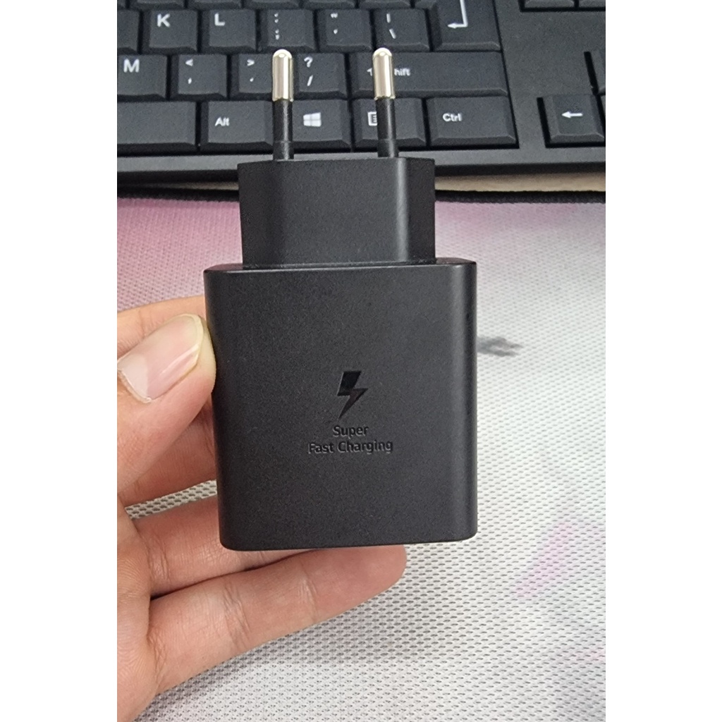 Củ sạc nhanh Samsung 2 Cổng  Cốc sạc Samsung Note10 type C và USB - Chấn thiên