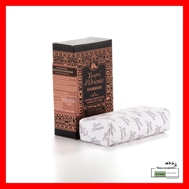 Bộ Sưu Tập Sữa Tắm Xích Nước Hoa Ý Tesori D'Oriente Tinh Dầu Argan Hammam