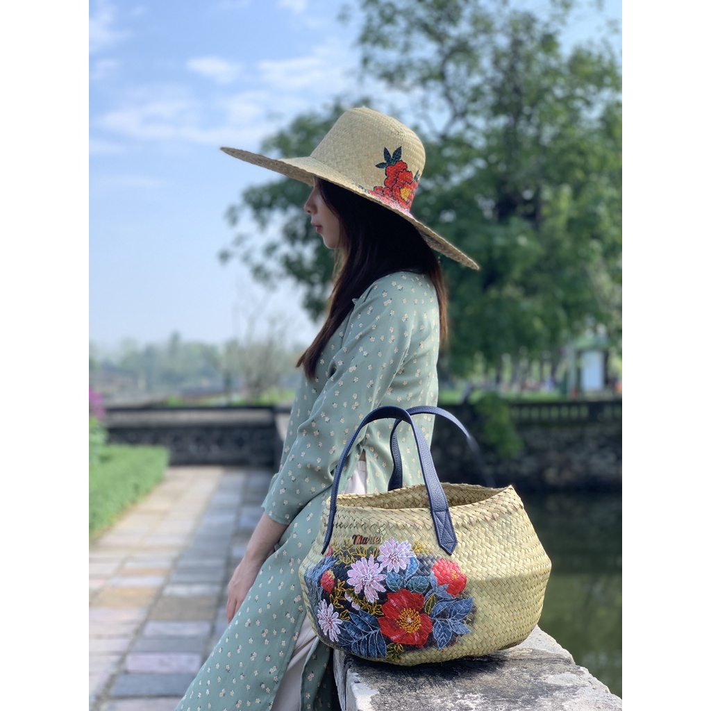 Nón Cói Bàng nữ đi biển che nắng thời trang mùa hè