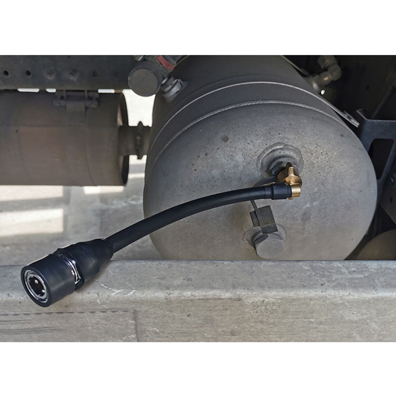 Xe tải 60CM Bình chứa khí Đầu nối hút khí Kết nối đường ống Xe tải rơ moóc Xe tải bình xăng Máy hút bụi khí nén