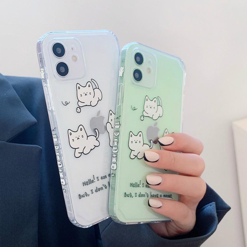 Ốp điện thoại họa tiết hoạt hình dễ thương cho Iphone 11 12 Pro 12pro Max 12mini 7 8 Plus X Xs Max Xr | BigBuy360 - bigbuy360.vn
