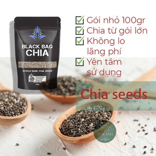 Hạt chia seeds gói nhỏ trồng chiapet 100gr và gói 500gr Yenlanhnatural