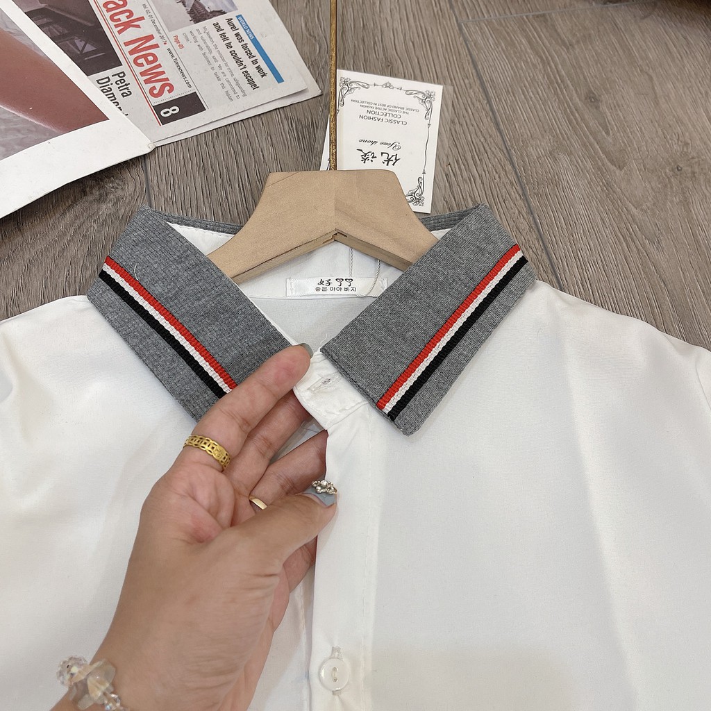 Áo Sơ Mi Quốc Dân Sọc Tay | BigBuy360 - bigbuy360.vn