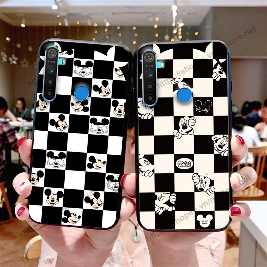 Ốp lưng Realme 5 / REALME 5I / Realme Q / REALME 5 Pro / REALME C3 họa tiết beabrick kaws cute