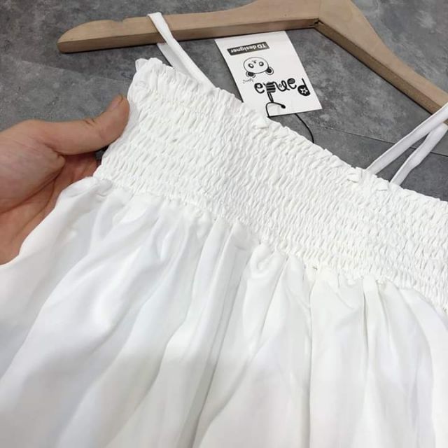 Váy hai dây chun ngực đuôi cá | BigBuy360 - bigbuy360.vn