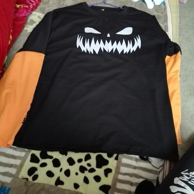 (Order) Áo thun phối tay bí ngô ulzzang unisex 🔥 | BigBuy360 - bigbuy360.vn