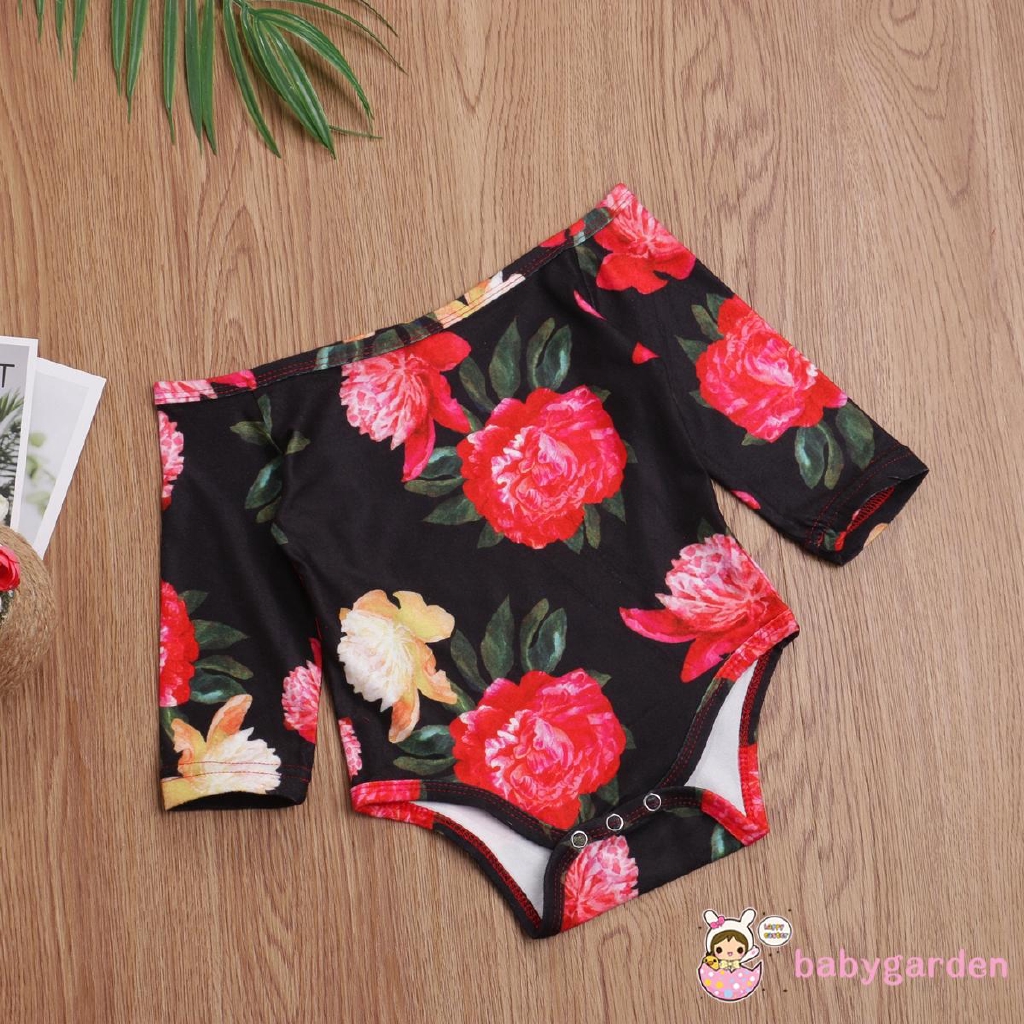 Áo Liền Quần+Quần Dài+Băng Đô Cho Bé Mới Sinh