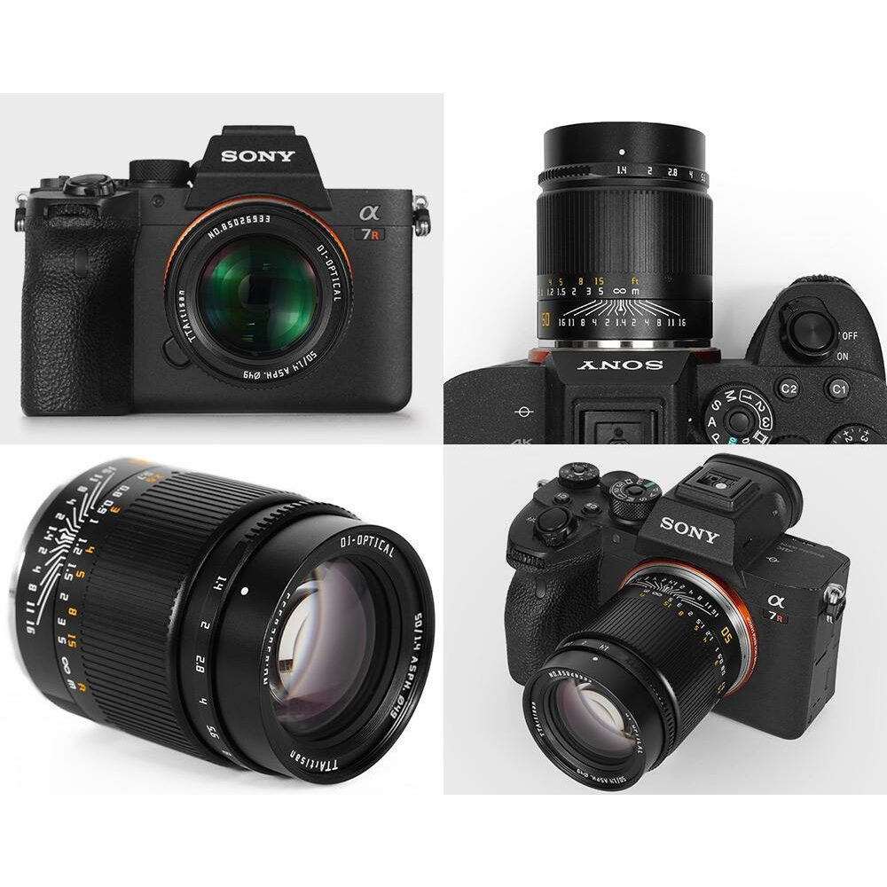 Ống kính TTArtisan 50mm F1.4 ASPH lens Full-Frame cho Sony FE, Canon RF, Nikon Z và Leica L