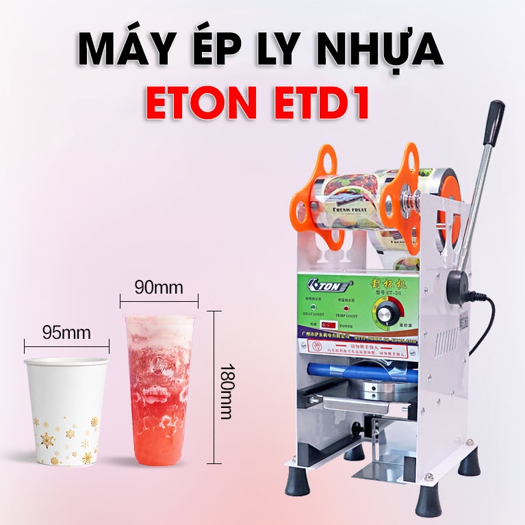 [HCM FREESHIP] Máy Dập Cốc Thủ Công Eton ET D1