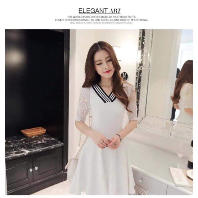 Đầm xòe quảng châu