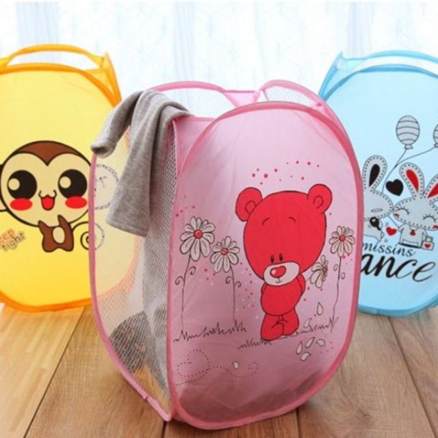 Giỏ Lưới Đựng Đồ Gấp Gọn Xếp Gọn Tiện Lợi