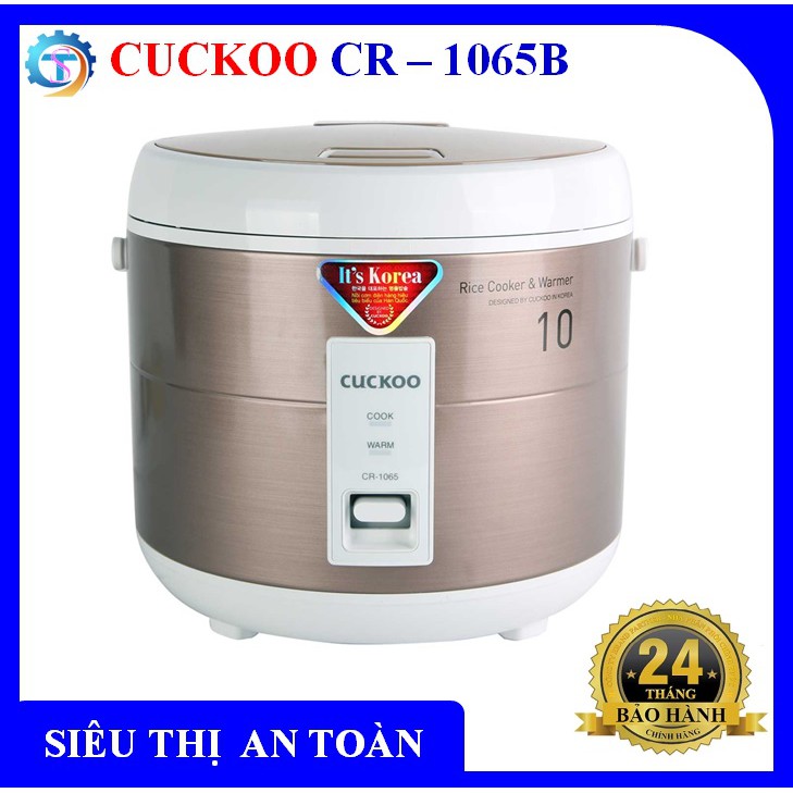 Nồi cơm điện tử Hàn Quốc Cuckoo CR-1065 1.8 lít - Bảo hành 2 năm