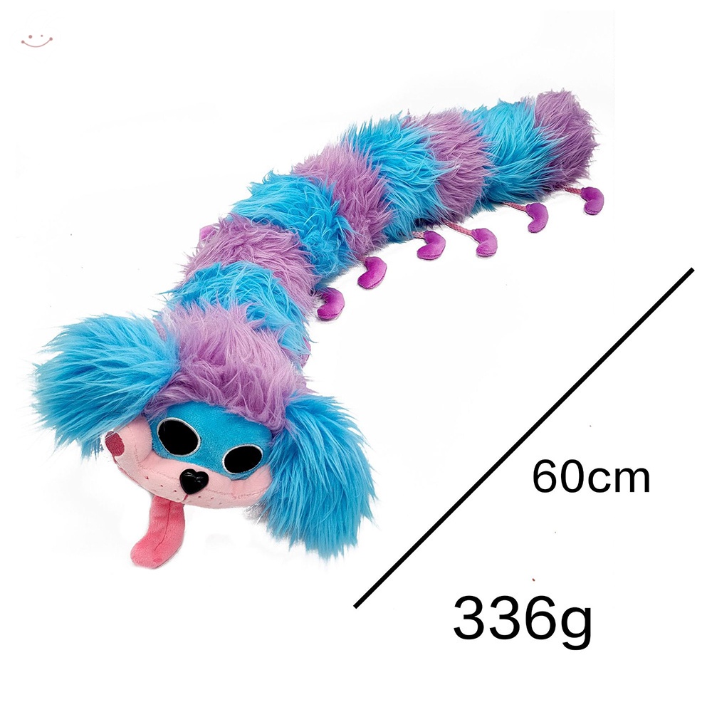 Đồ chơi nhồi bông Hình Sâu Bướm Hoạt Hình Nhiều Màu Kích Thước 60*20*10cm