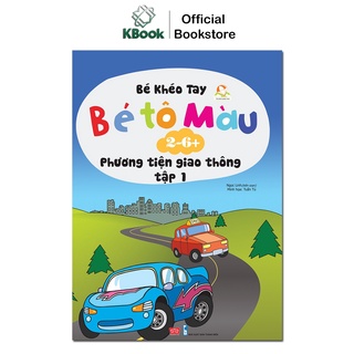 Sách - Bé tô màu 2-6+ - Đinh tị