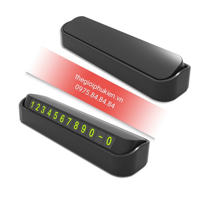 Bảng số điện thoại đặt, gắn trên táp lô, taplo xe hơi, ô tô | BigBuy360 - bigbuy360.vn