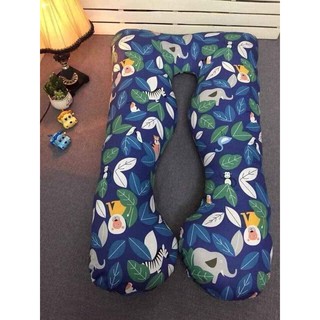 GỐI ÔM BÀ BẦU, CHẤT LIỆU VẢI COTTON, BÔNG TRẮNG ĐẸP