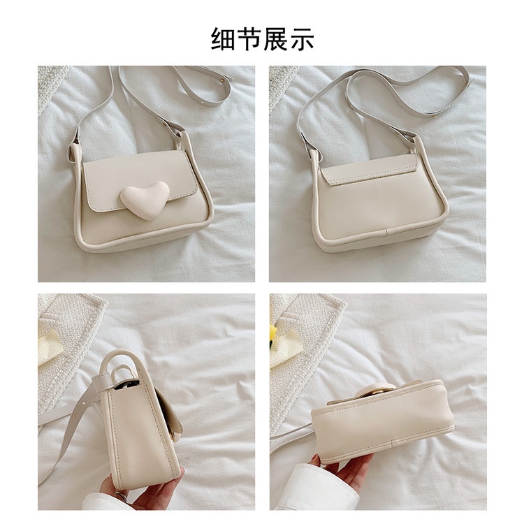 Túi đeo chéo JASMIN NOIR chất da PU thiết kế thời trang cho nữ
