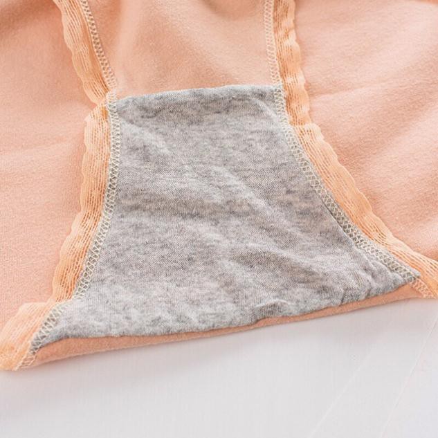 Được chọn màu - Quần lót cotton kẻ nơ kháng khuẩn MS989