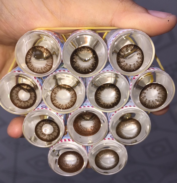 Lens mắt màu choco